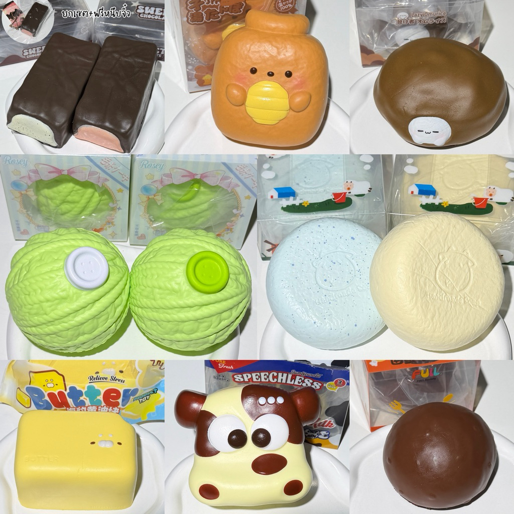 พร้อมส่ง‼️สกุชชี่แท้ ‘ รวมหลายงาน ‘💖🍦น่ารักเนื้อดี กลิ่นหอม 📍ดูรายละเอียดในคลิปรีวิวก่อนกด📍 | sss store