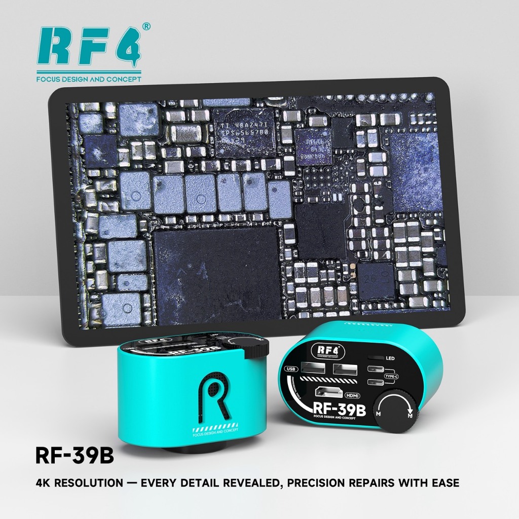 🌟กล้องจุลทรรศน์ CMOS มุมกว้าง 4K รุ่น RF-39B