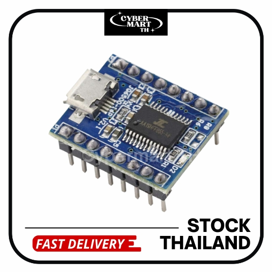 JQ6500 MP3 Voice Module โมดูลเล่นเสียงพูด เสียงประกาศ ควบคุม MCU Serial Port 5 ช่อง บอร์ดเสียง DIY A