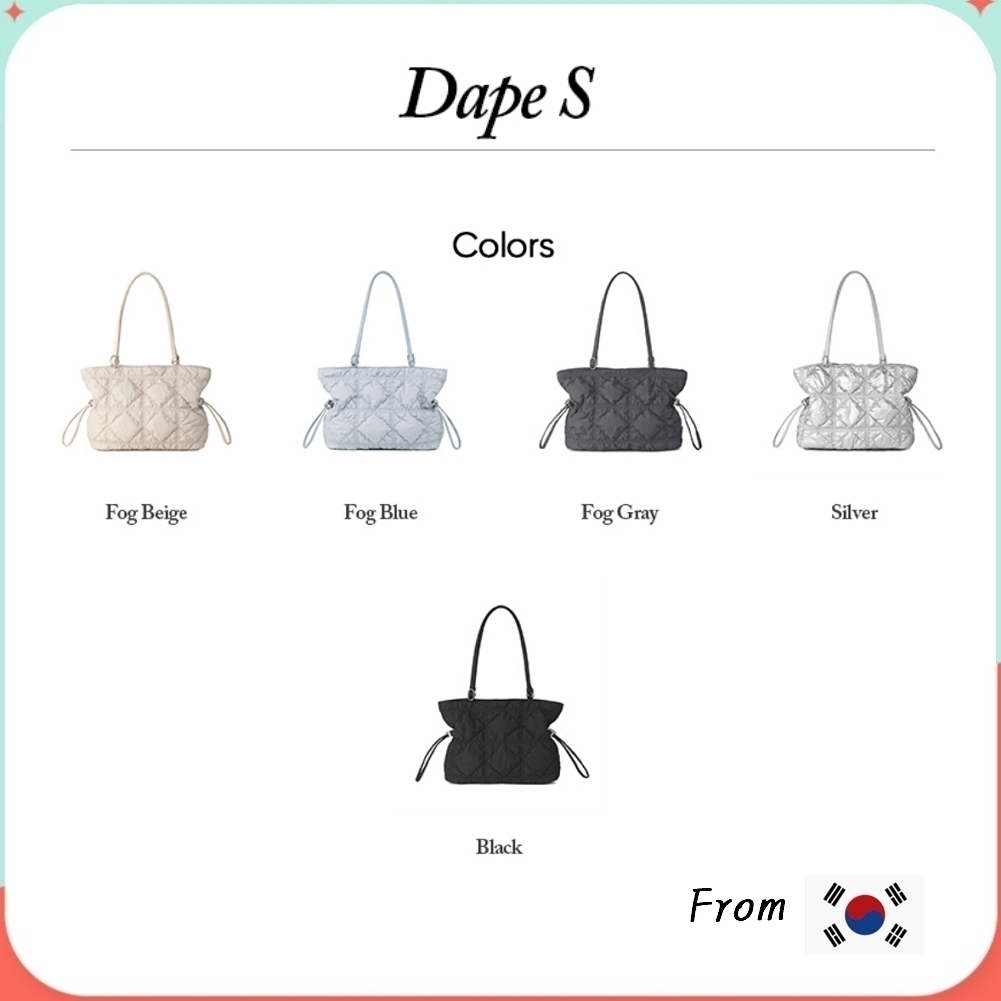 Carlyn Dape S H76145010 (Fog Grey, Fog Beige, Fog Blue, Silver, Black)