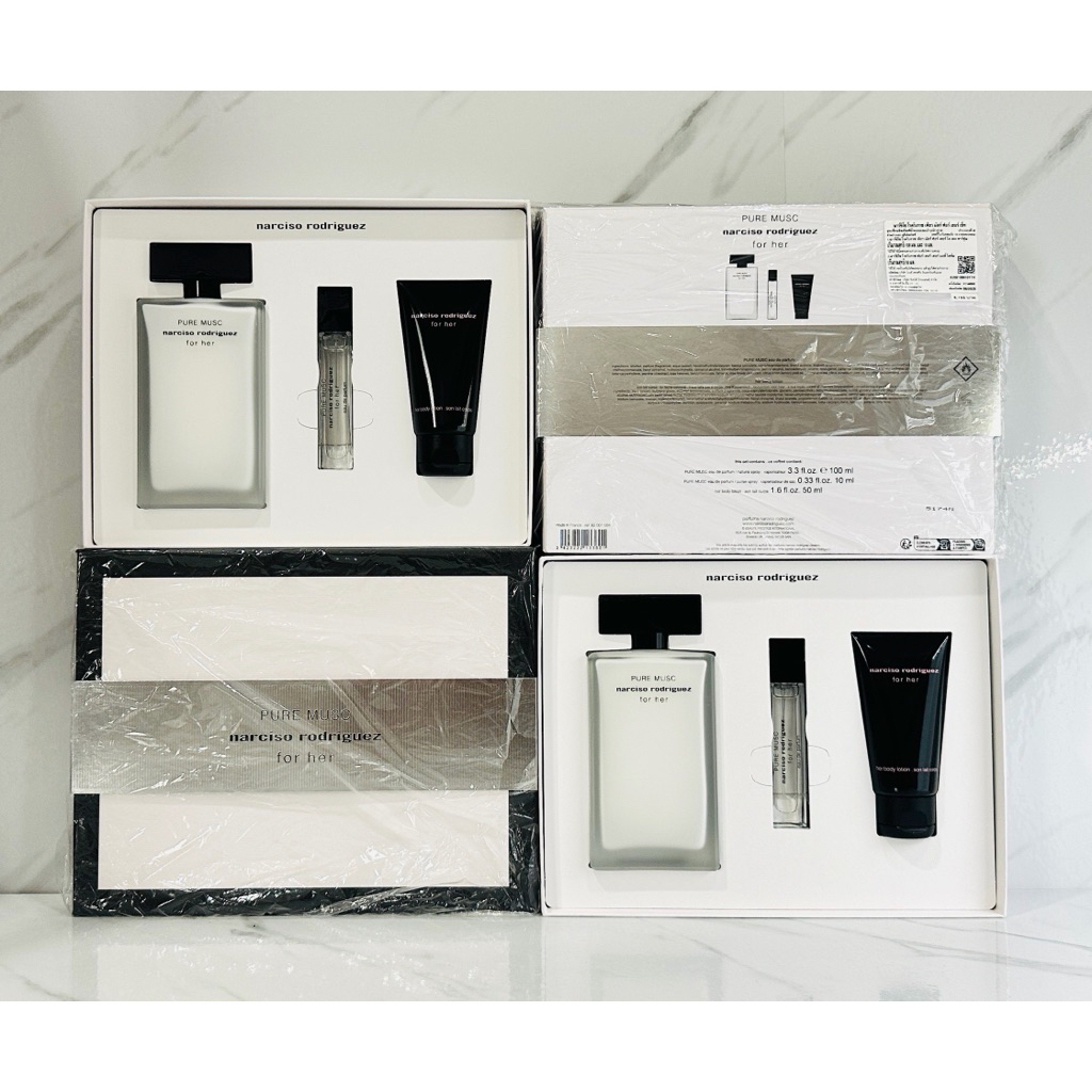 Set Narciso Rodriguez For Her PURE MUSC Holiday  ป้าย สคบ.ไทย