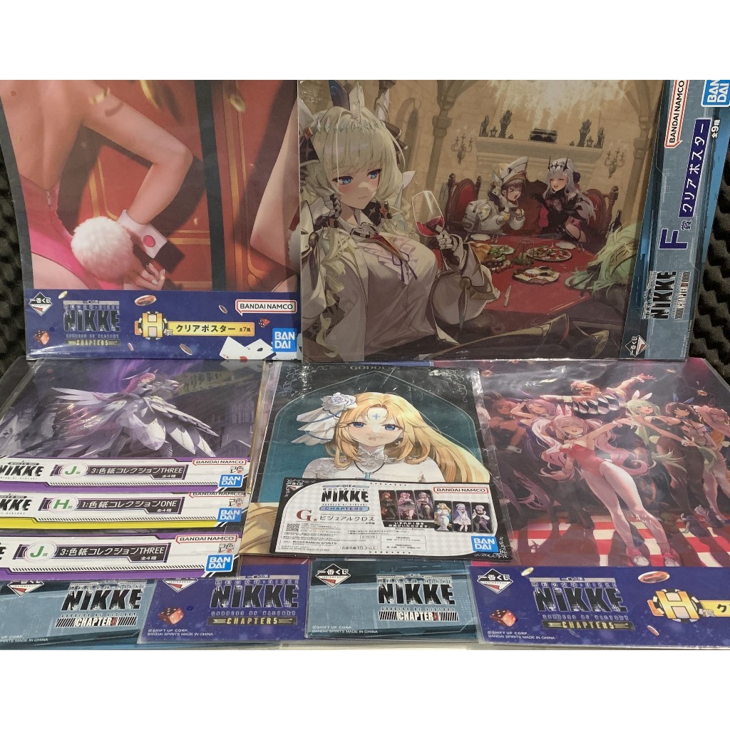 [พร้อมส่ง] GODDESS OF VICTORY: NIKKE Set2 ของสะสม สแตนดี้ พวงกุญแจ โปสเตอร์ โมเดล
