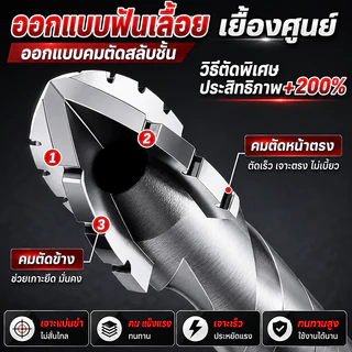 ชุดดอกสว่านคาร์ไบด์ 6pcs ดอกสว่านเจาะกระเบื้อง ดอกเจาะกระจก ดอกเจาะปูน 4-12mm ดอกสว่านอเนกประสงค์
