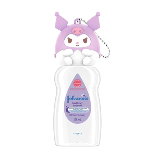 [แถมฟรี ซานริโอ้ 5แบบ] จอห์นสัน เบบี้ ออยล์ 125 มล. x5 [Free Sanrio 5 Sets] Johnson's Baby Oil 125 ml. x5