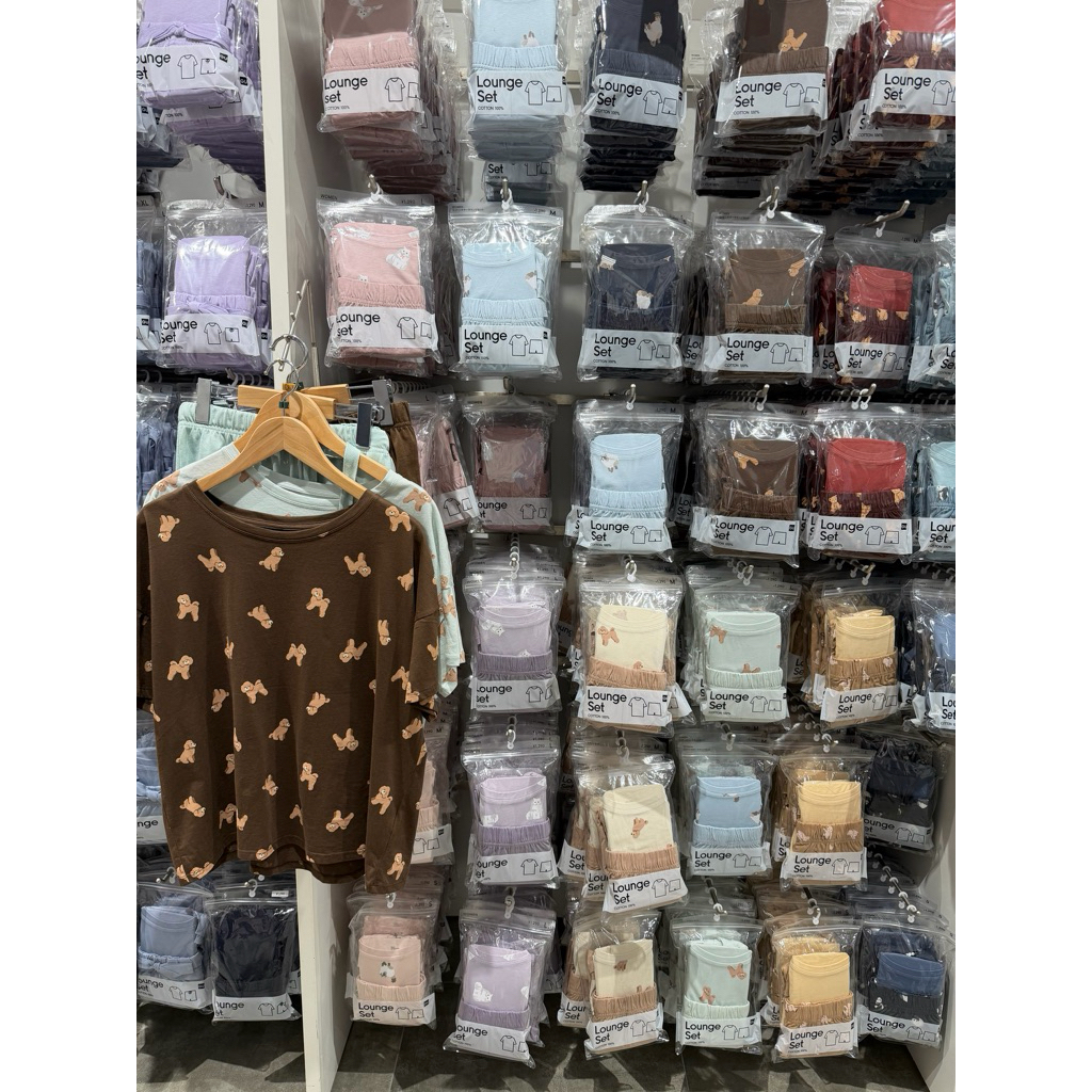 ✅ ส่ง 30 มิย- 1 ปีขายแค่หน้าร้อนเท่านั้น✅ ชุดเซ็ตของ GU ผ้าคอนตอนใส่สบาย ใส่เป็นชุดนอน หรือชุดออกไปนอกบ้านก็ได้