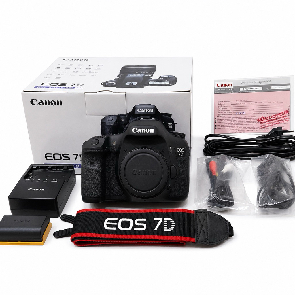 [พร้อมส่ง] กล้อง Canon EOS 7D (Body) อุปกรณ์ครบ พร้อมกล่อง มือสองสภาพใหม่มาก