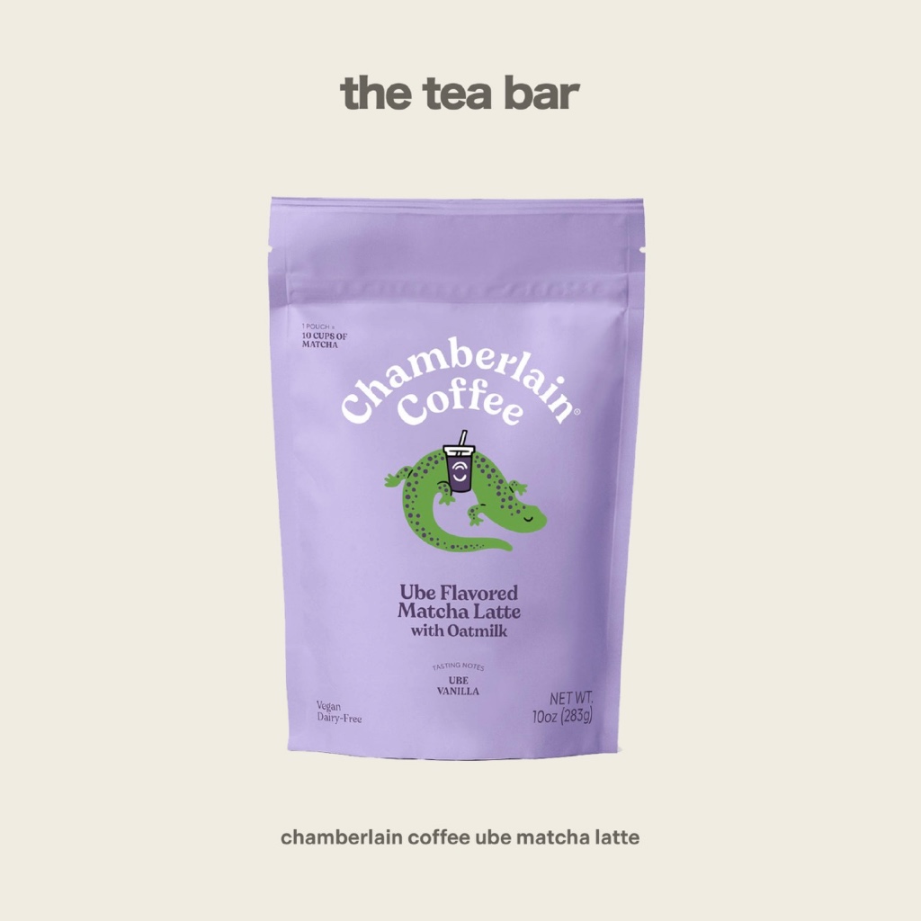 CHAMBERLAIN COFFEE ube matcha latte