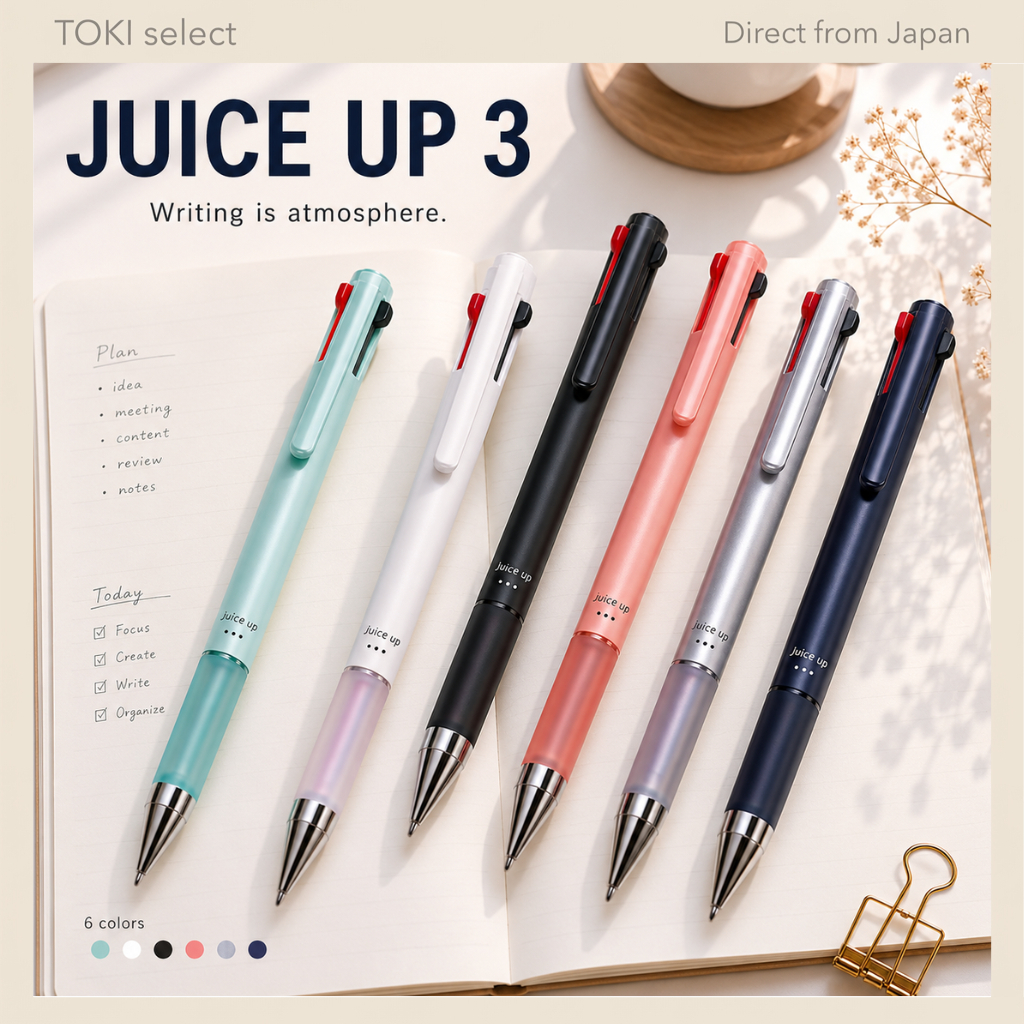 PILOT Juice Up 3 0.4mm Multi Color Gel Pen Smooth Slim Japanese Pen