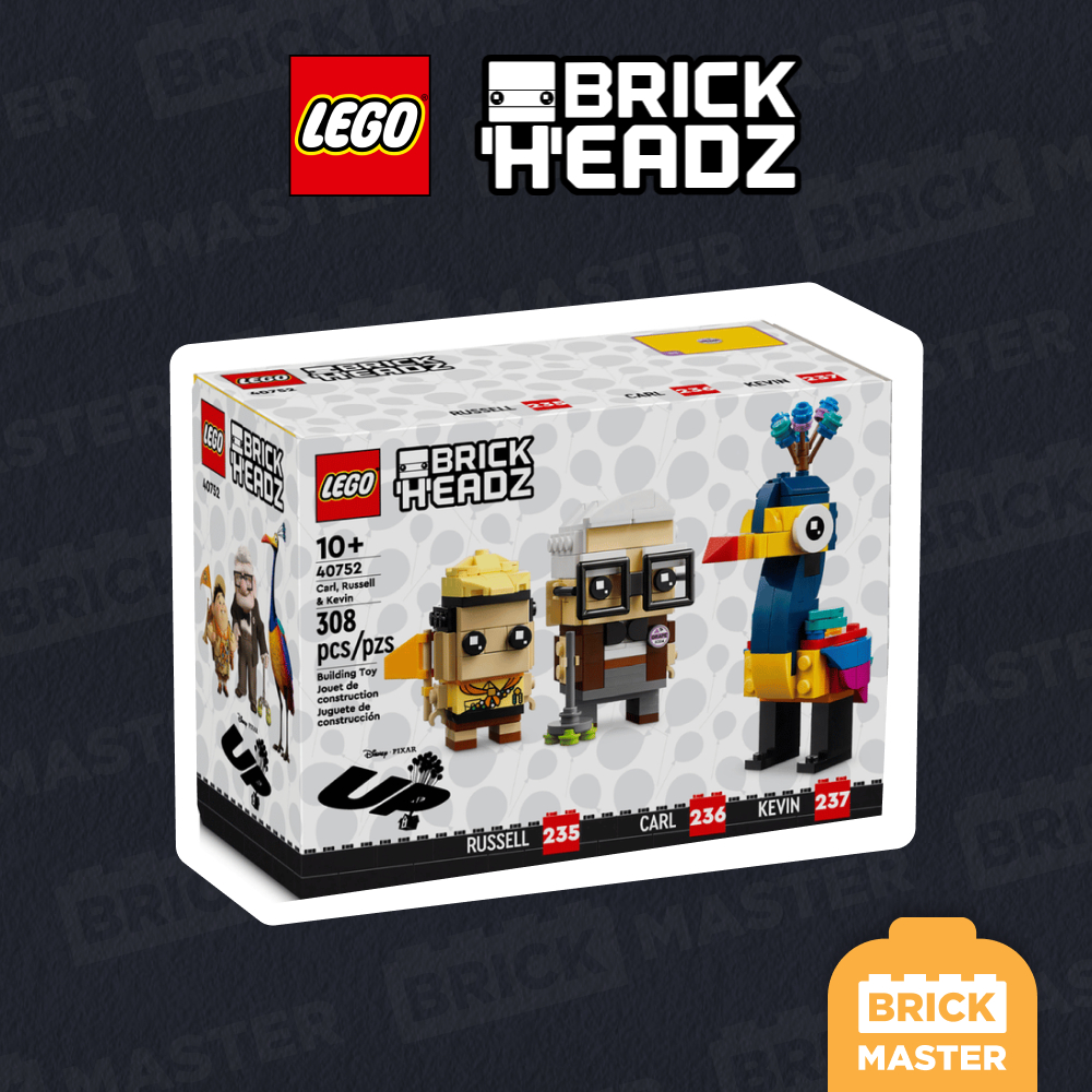 LEGO BrickHeadz Disney UP #40752 : Carl, Russell & Kevin (เลโก้แท้ Pixar)