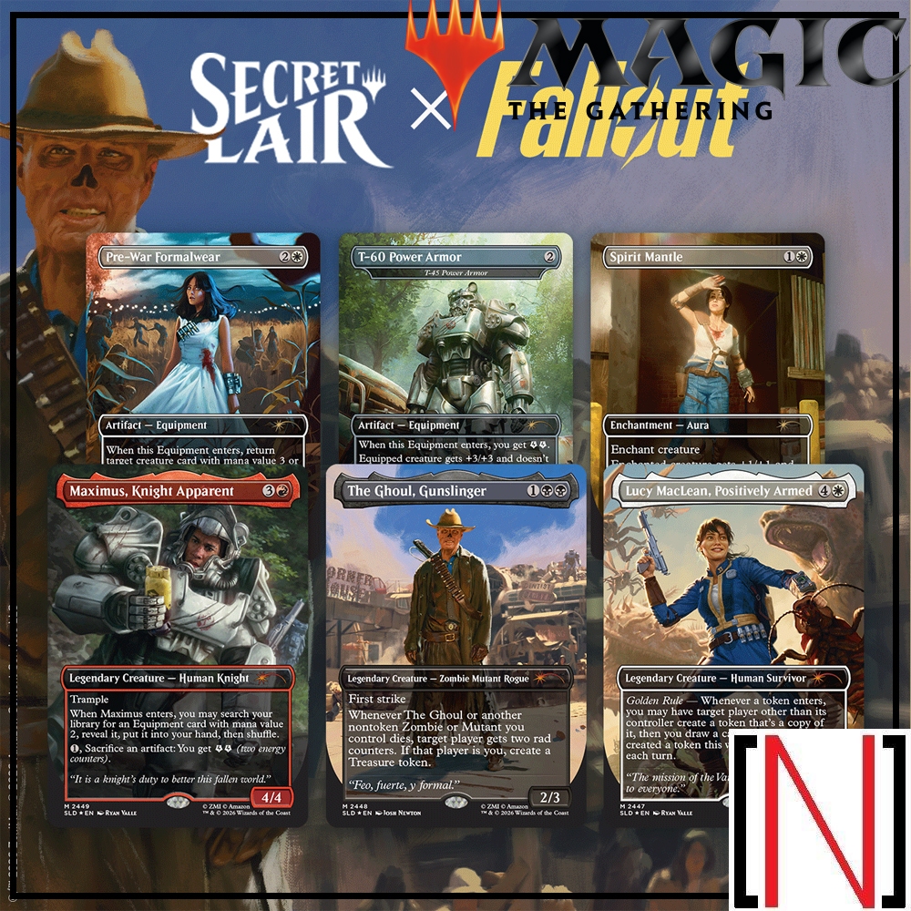 [MTG] Secret Lair x Fallout®: Beyond Vault 33 Non-Foil Edition [ภาษาอังกฤษ]