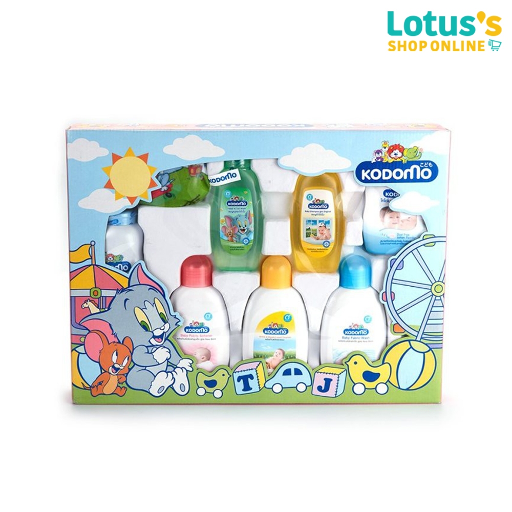 โคโดโม ชุดของขวัญใหญ่ เซตผลิตภัณฑ์สำหรับเด็ก KODOMO GIFT SET (BIG)