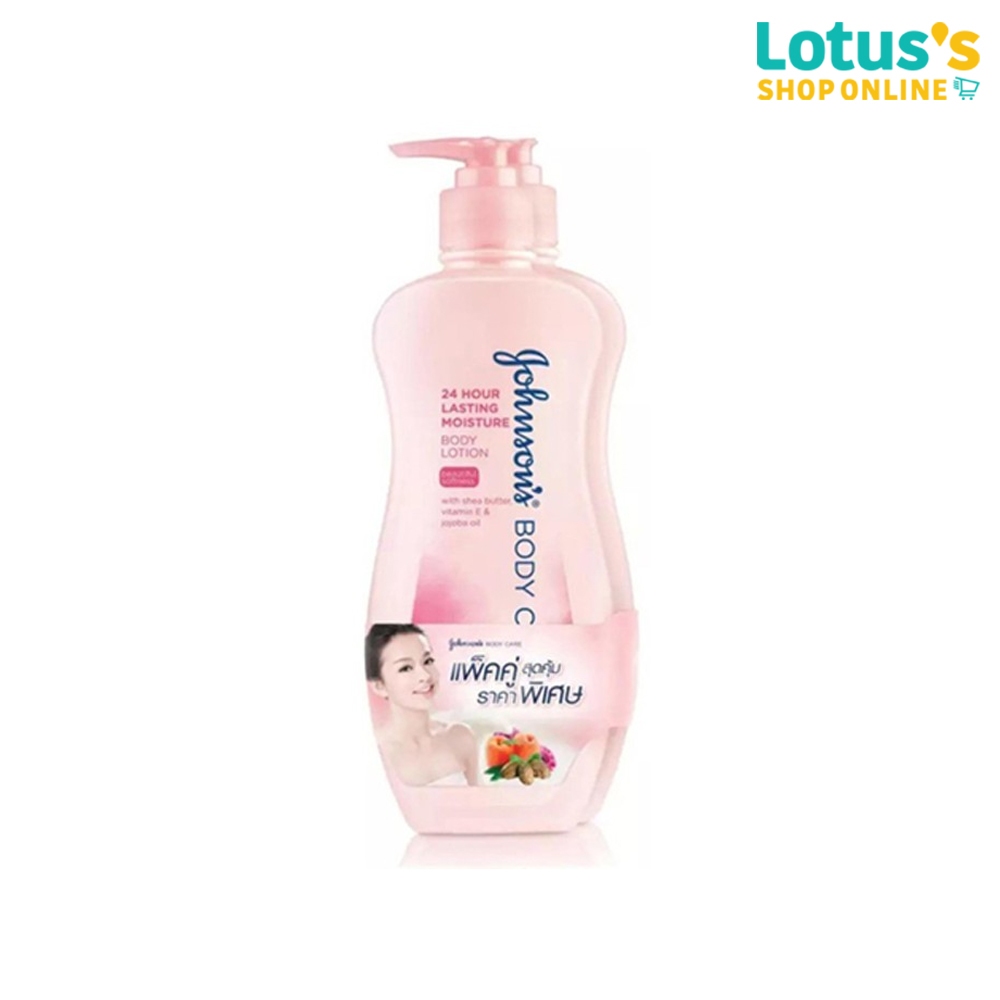 จอห์นสัน บอดี้ แคร์ โลชั่น ลาสติ้ง มอยส์เจอร์ บอดี้ 24ชม. 400 มล. (แพ็คคู่) JOHNSON BODY LOTION MOISTURE 400X2