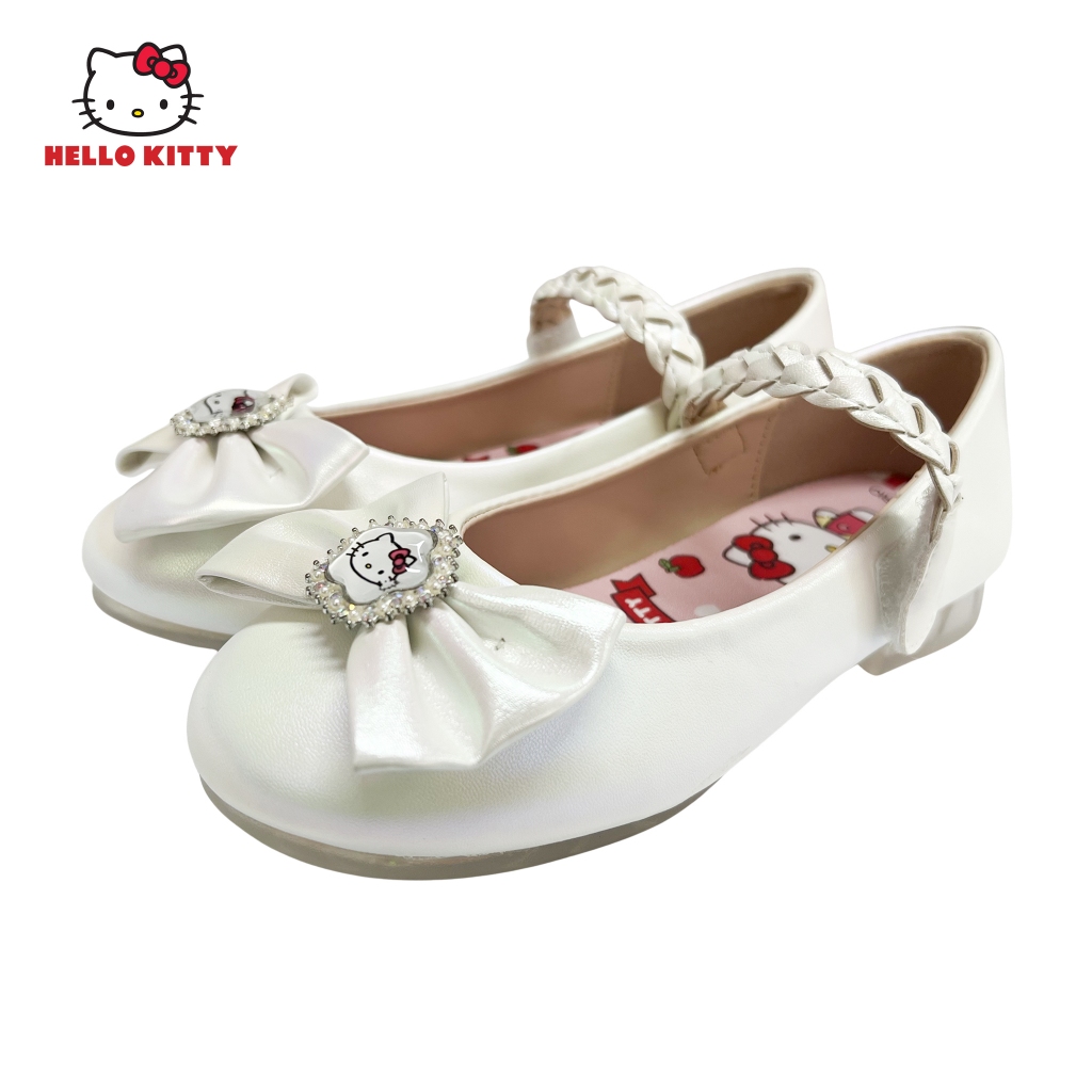 Hello Kitty รองเท้าคัทชูเด็กผู้หญิง คัทชูติดโบว์หวานละมุน น่ารักใจละลาย มีไฟกระพริบรุ่น KTZ-845