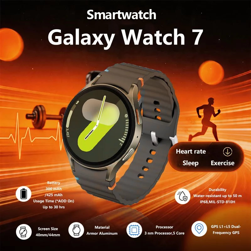 [ของแท้] Watch7 ULTRA GPS Bluetooth Smartwatch การออกกำลังกาย วัดความดันโลหิต ตรวจการนอนหลับ สำหรับ โหมดกีฬา สถิติแคลอรี