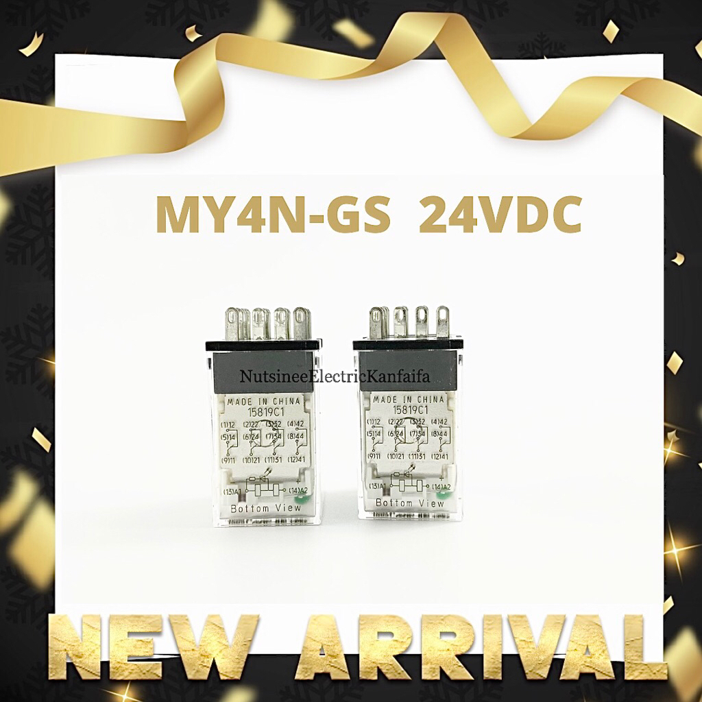 MY4N-GS 24VDC OMRON RELAY ราคา 90 บาท
