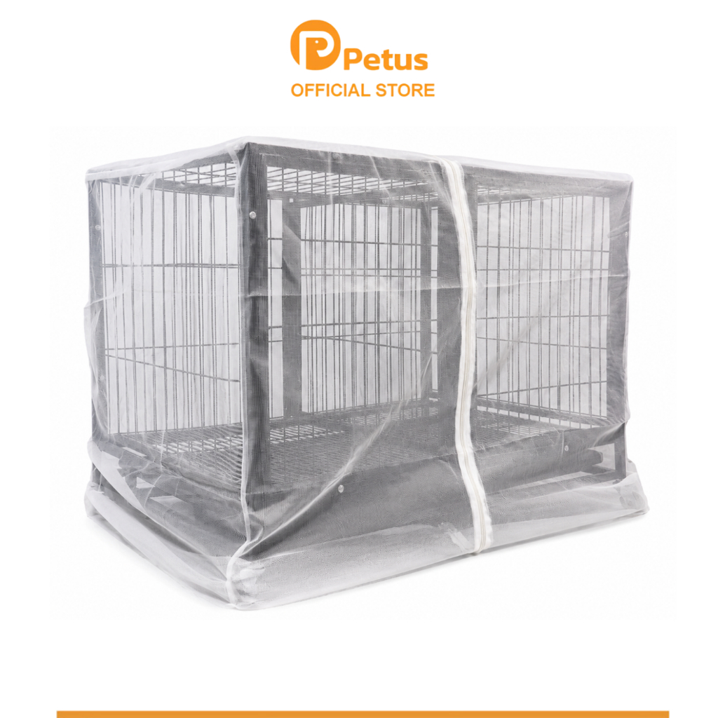 Petus มุ้งกรงสัตว์เลี้ยง มุ้งสัตว์เลี้ยง มุ้งกรงพับได้ ครอบกันยุง และแมลง Nets For Cages สำหรับกรงสัตว์ขนาดใหญ่