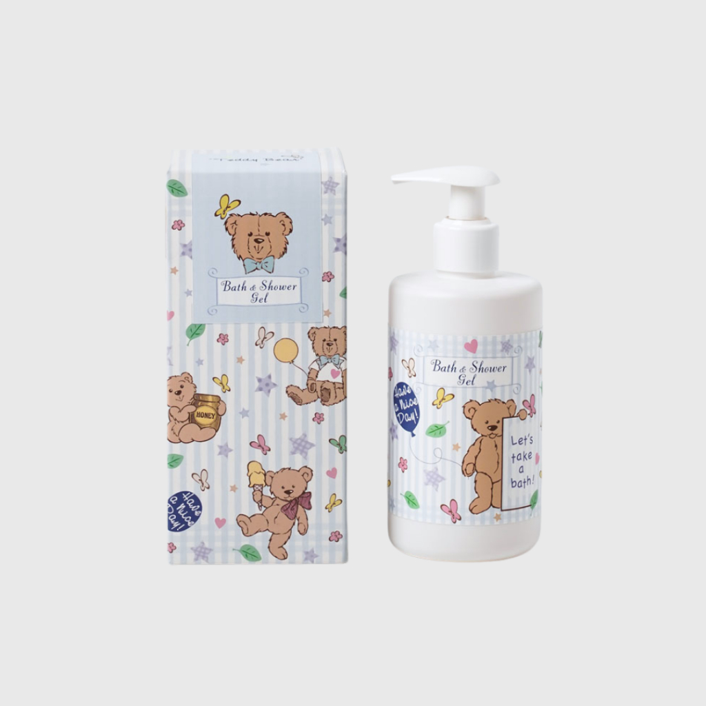 Nature Touch - Teddy Bear Bath & Shower Gel เท็ดดี้แบร์ ผลิตภัณฑ์ทำความสะอาดร่างกาย  สูตรอ่อนโยน 300 ml.