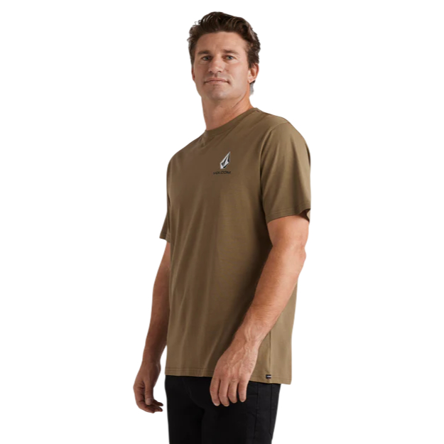 Volcom เสื้อยืดแขนสั้นสำหรับผู้ชาย Mens Corp Short Sleeve Tee 244 A5002065-WMS — صورة 6