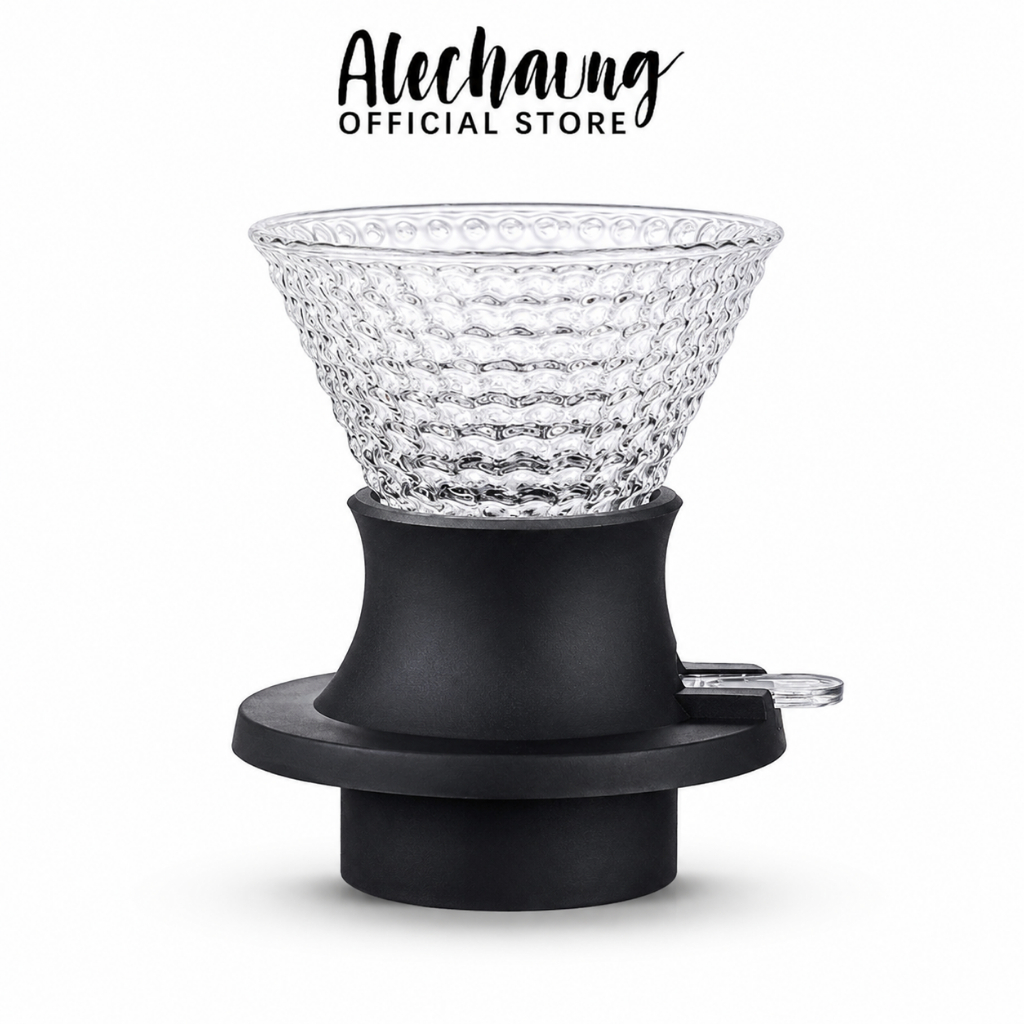 Alechaung ดริปเปอร์กาแฟ อุปกรณ์ดริปกาแฟ Filter Coffee Dripper 1-2cup และ 2-4cup ใช้กับกา เหยือก