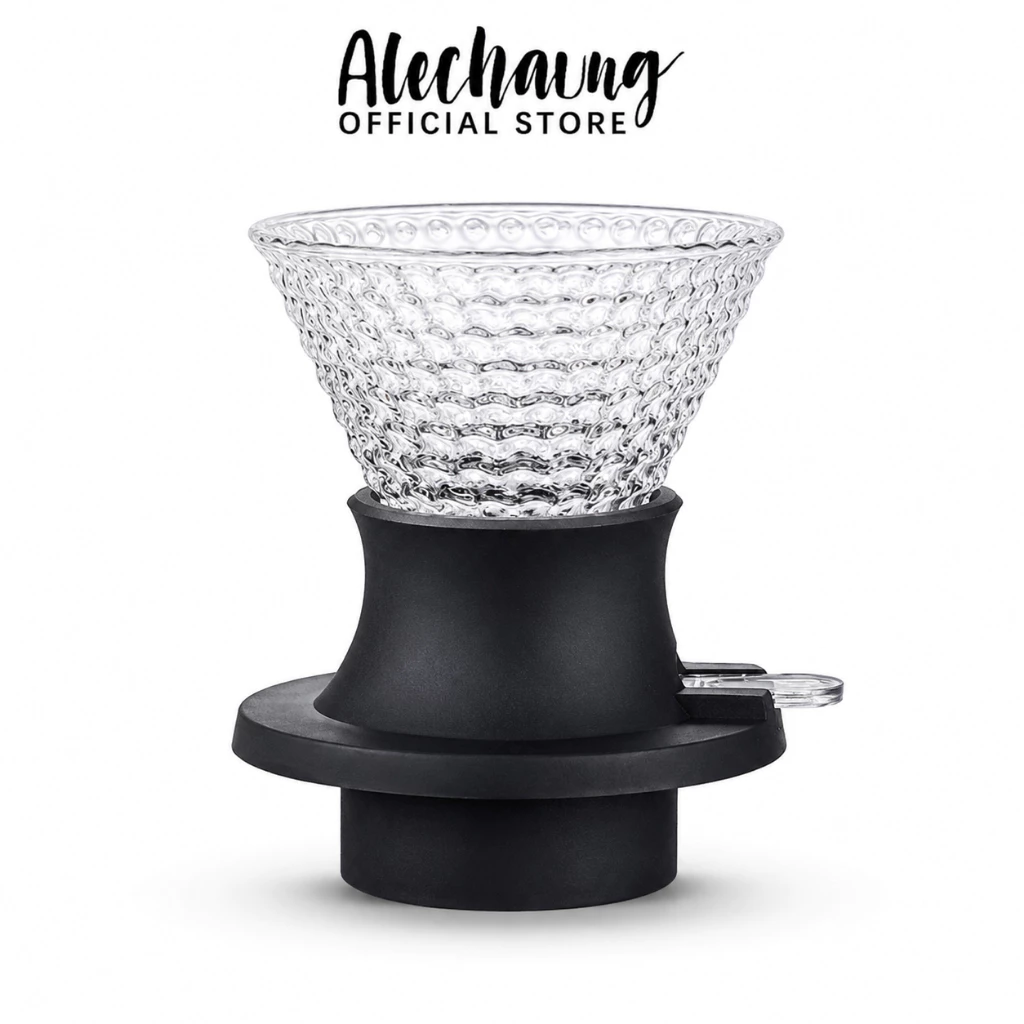 Alechaung ดริปเปอร์กาแฟ อุปกรณ์ดริปกาแฟ Filter Coffee Dripper 1-2cup และ 2-4cup ใช้กับกา เหยือก