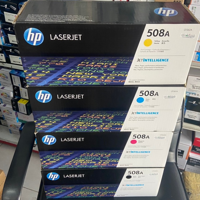 Toner HP 508 Bk C M Y 508A ของแท้ 100%