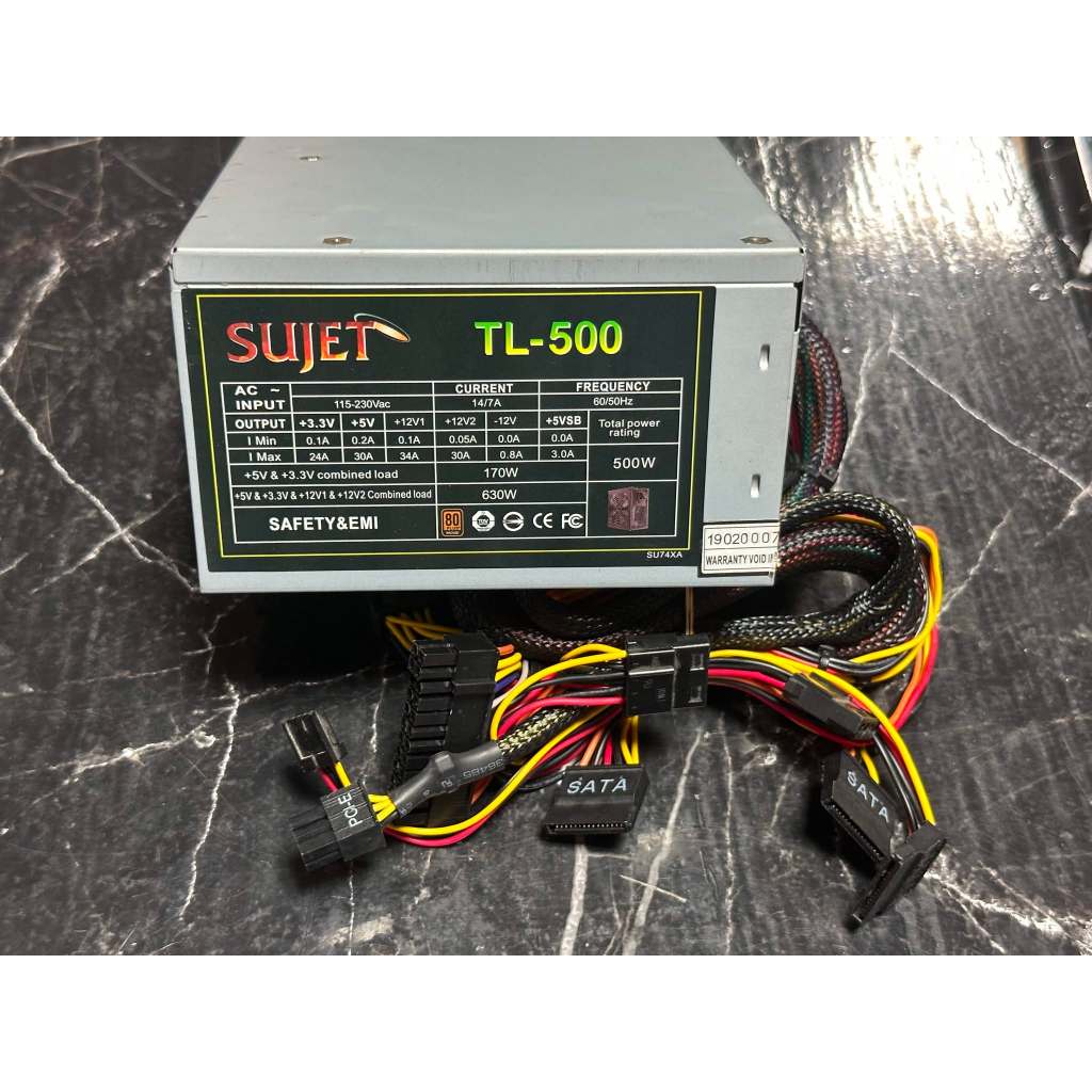 PSU SUJET TL-500 500W 80+