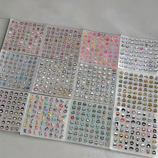 พร้อมส่งจากไทย! สติกเกอร์ติดเล็บจิ๋ว สติกเกอร์ลายนูน สติกเกอร์ 5D ลายการ์ตูน สติกเกอร์ตกแต่ง ติดโทรศัพท์ติดสิ่งของน่ารัก