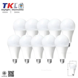 **ขายยกกล่อง**TKL หลอดไฟ A-BULB LED ขั้วE27 ยกกล่อง10ชิ้น แสงขาว แสงวอร์ม 5W 7W 9W 13W 15W 18W 24W