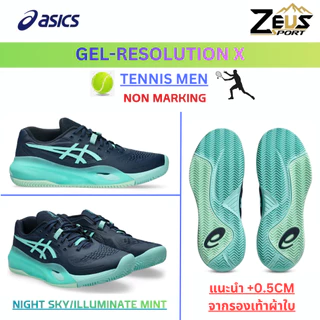 ASICS GEL-TENNIS (แนะนำไซส์ + 0.25 - 0.5CM จากรองเท้าผ้าใบค่ะ) รองเท้าเทนนิสผู้ชาย เน้นความมั่นคงและสบายเมื่อเล่นเทนนิส