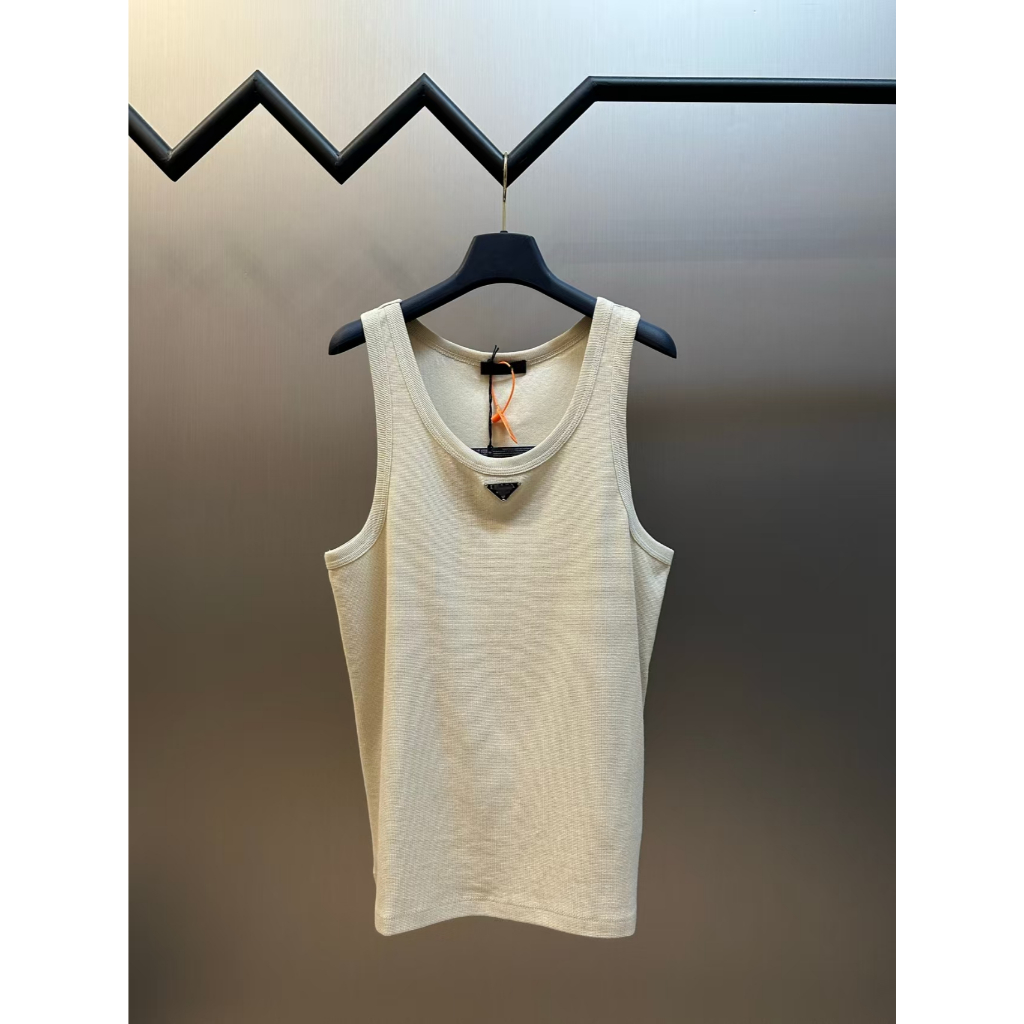 【Wmelon  P D  】เสื้อกล้าม  26SS รูปภาพจริง คุณภาพดี เนื้อผ้าดี งานตัดเย็บประณีต ใส่ได้ทั้งชายและหญิง