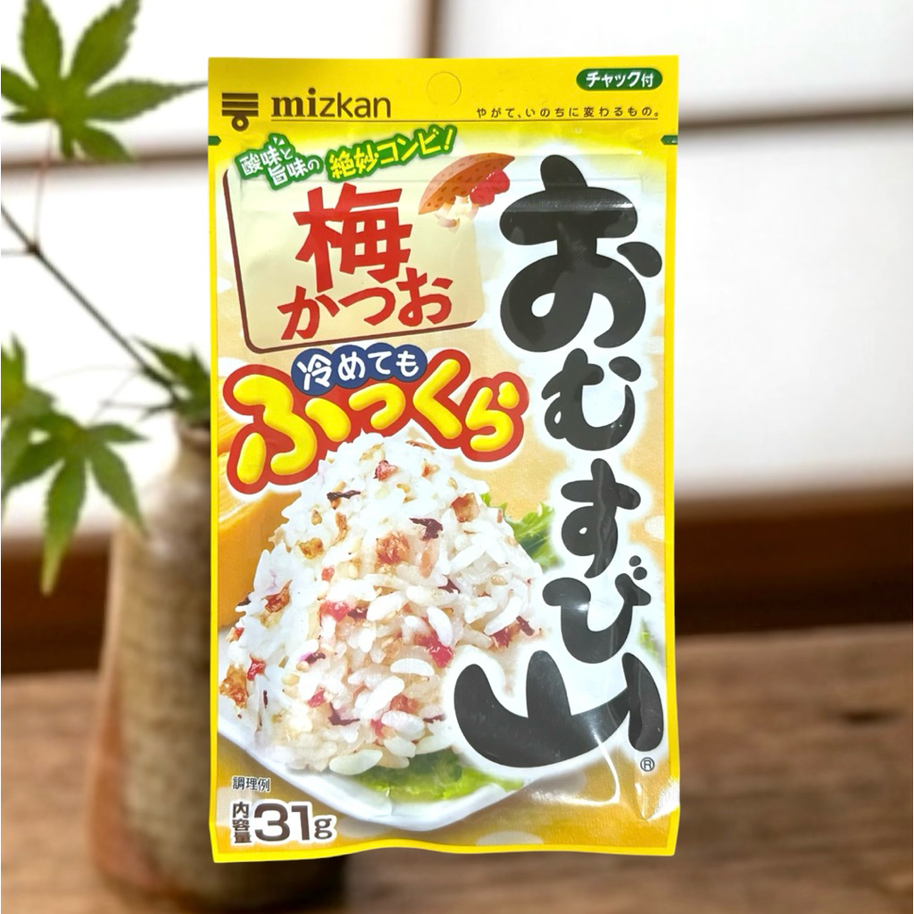 omusubiyama ume katsuo. เครื่องปรุงสำหรับข้าวปั้น Mixed rice seasoning.