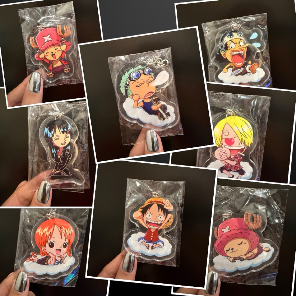 ชุดที่ 1 Odenya One Piece Keychain โอเดนย่าพวงกุญแจวันพีช มีทั้งหมด 8 แบบ