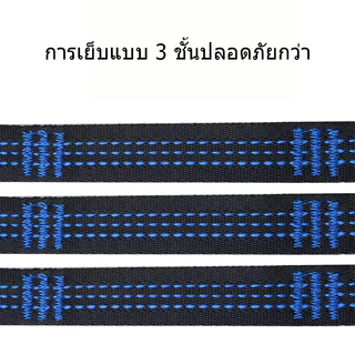 สายเข็มขัดคล้องเปลญวน ปรับได้ 2 pcs เชือกแบริ่ง สําหรับตั้งแคมป์กลางแจ้ง รับน้ําหนักได้ 200 กก. สําหรับแขวนต้นไม้