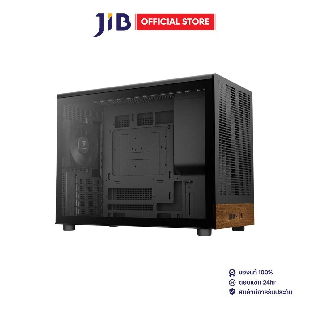 CASE (เคส) GAMDIAS ATHENA M4M WOOD - MICRO-ATX BLACK