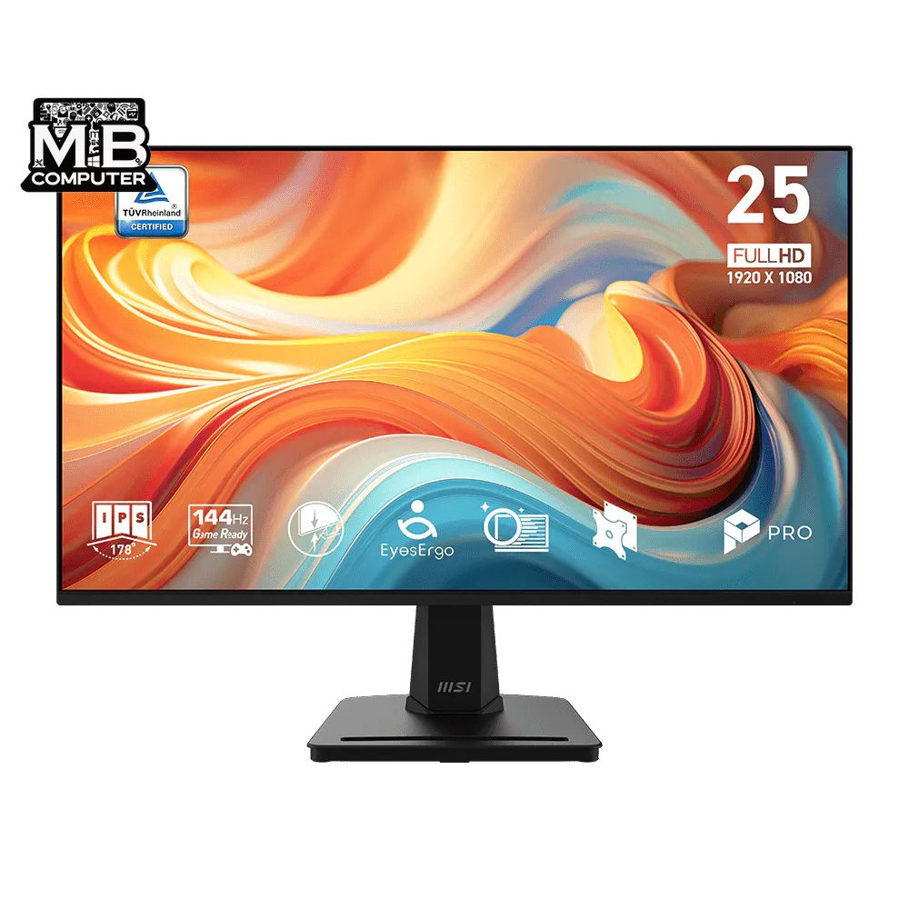 Monitor MSI Pro MP251 E14L - 24.5 Inch IPS FHD 144Hz
