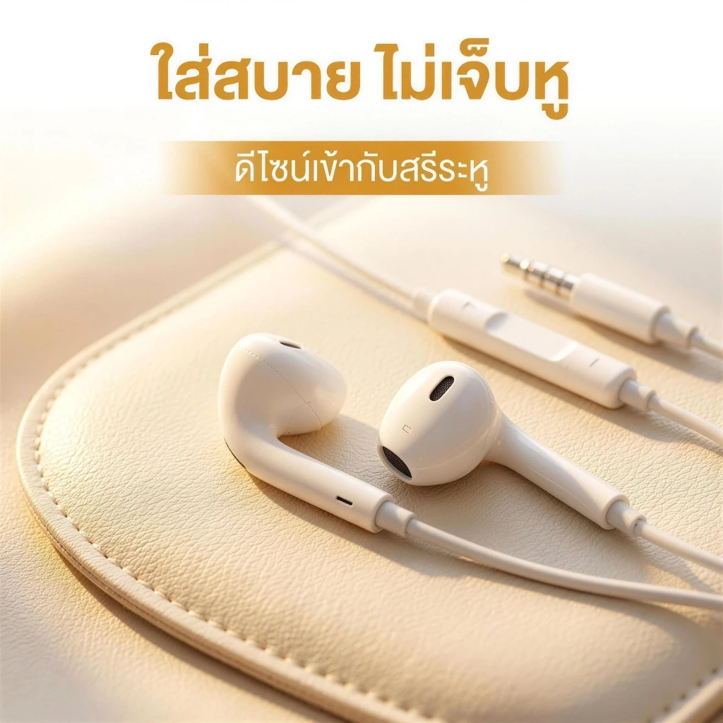 REMAX หูฟังมีสาย 3.5มม รุ่น RM-570 thumbnail 4