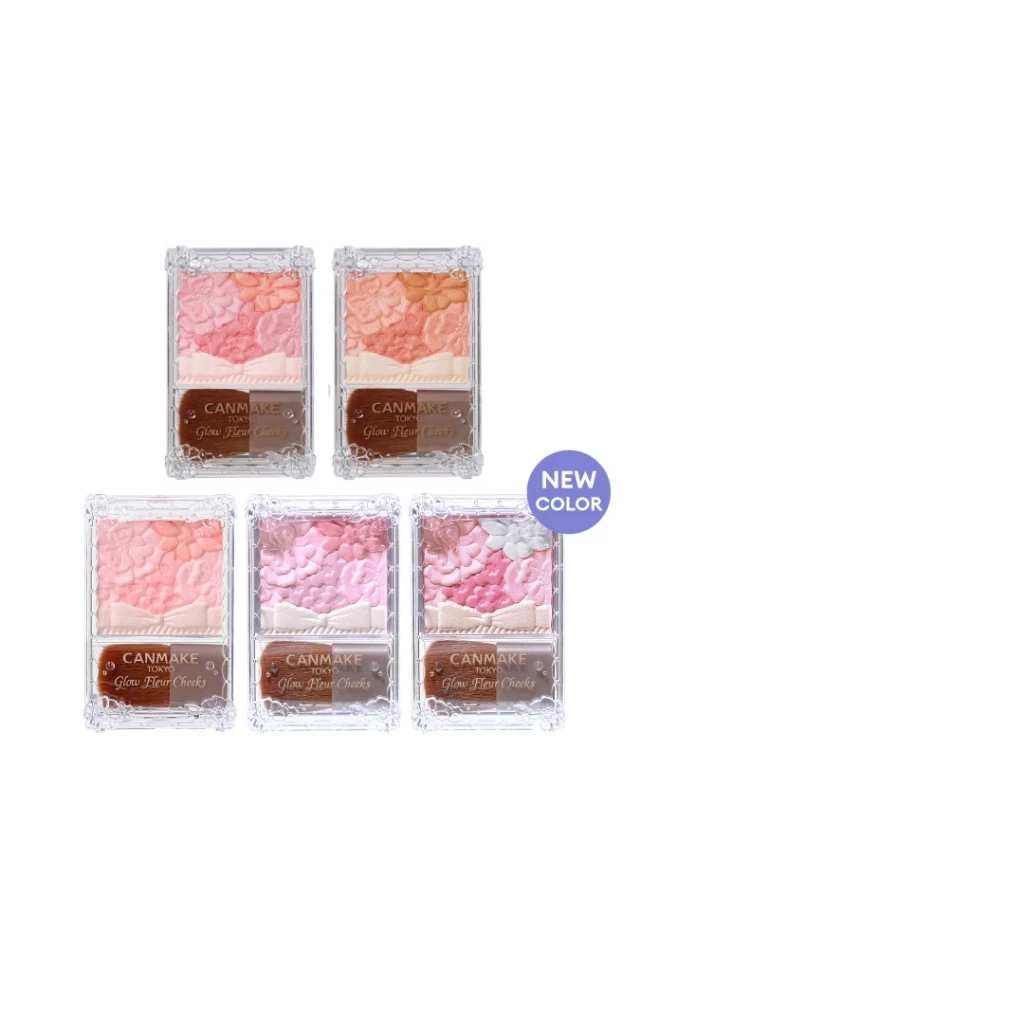 CANMAKE Glow Fleur Cheeks บลัชออนดอกไม้ เนื้อฝุ่นโปร่งแสง thumbnail 4