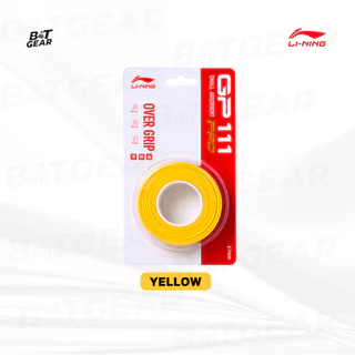 LI-NING กริป ผ้าพันด้ามไม้แบด ไม้เทนนิส รุ่น GP111 Pro (Over Grip)