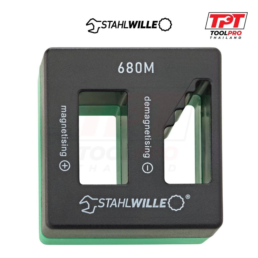 Stahlwille เครื่องทำแม่เหล็กและลบแม่เหล็ก 680 M, Screwdriver Magnetizer / Demagnetizer (77270680)