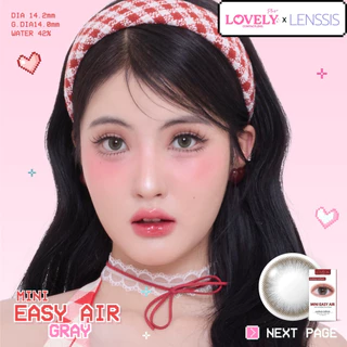 [ของแท้] คอนแทคเลนส์รายเดือน Lovelyplus รุ่น Mini Easy air มินิอีซี่แอร์ ดูธรรมชาติ สีดูละมุน น่ารักๆ สไตล์เกาหลีสุดๆ