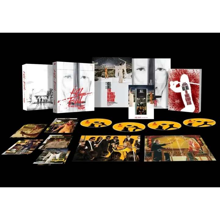 [กรุณาทักแชทก่อนสั่งซื้อ] Kill Bill 1+2 : The Whole Bloody Affair (DigiPack / Collector's Edition / 4K Ultra HD + BD)แท้