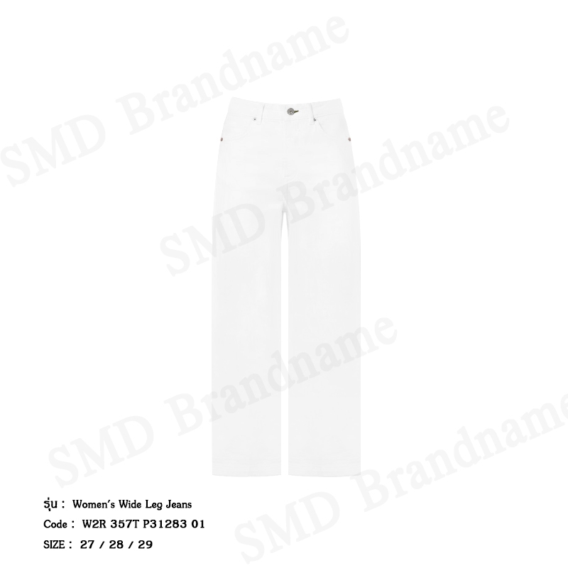 Paul Smith กางเกงยีนส์ผู้หญิง รุ่น Women's Wide Leg Jeans Code: W2R 357T P31283 01
