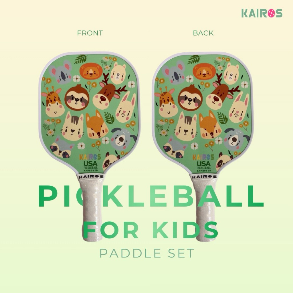 Pickleball Paddle For Kids ไม้พิคเคิลบอลสำหรับเด็กคุณภาพดีจากแบรนด์ KAIROS - KS-CFK03