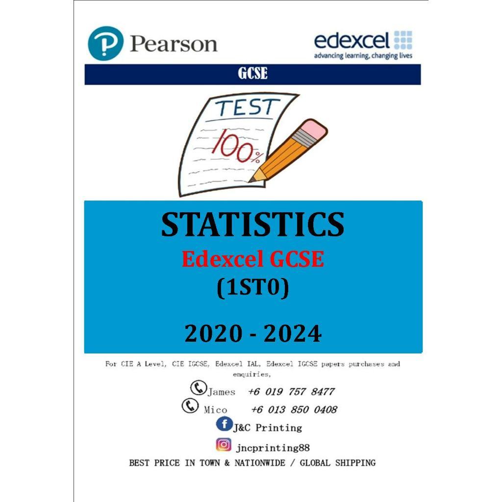 Endexcel gcse กระดาษปีปัจฉิม สถิติ 1ST0 (2020-2024)