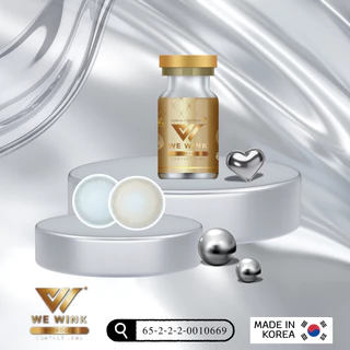 (Official) คอนแทคเลนส์รายเดือน We Wink รุ่น Zinnia สี Brown / Gray มีค่าสายตา แถมตลับคอนแทคเลนส์