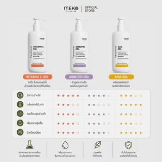 เจลนวดหน้าสูตรวิตามินซีVIT C ใช้ที่เมโกะคลินิก MekoClinic ใช้กับเครื่องนวดหน้าได้ทุกรุ่นVitaminC Gel