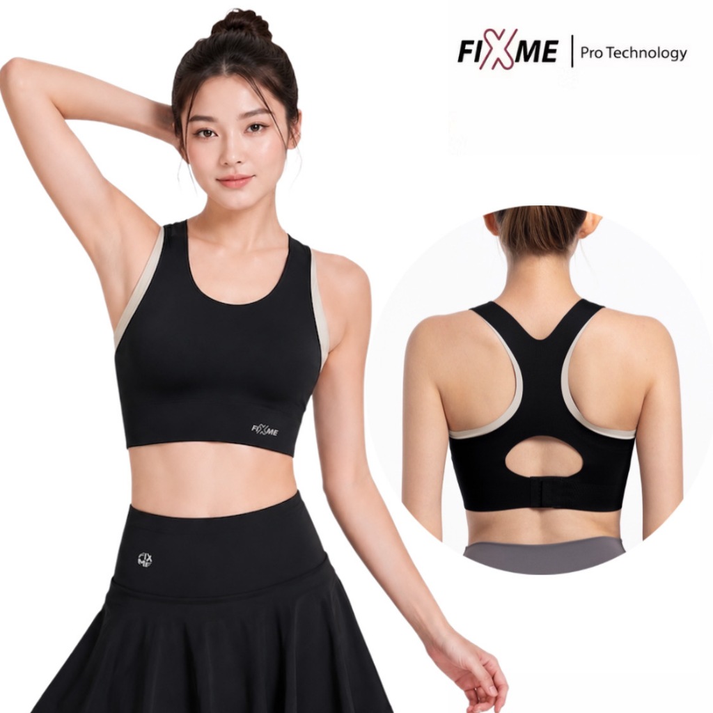Sportbra รุ่น Seamless  สปอร์ตบรา ไร้ตะเข็บ กระชับ Fixme