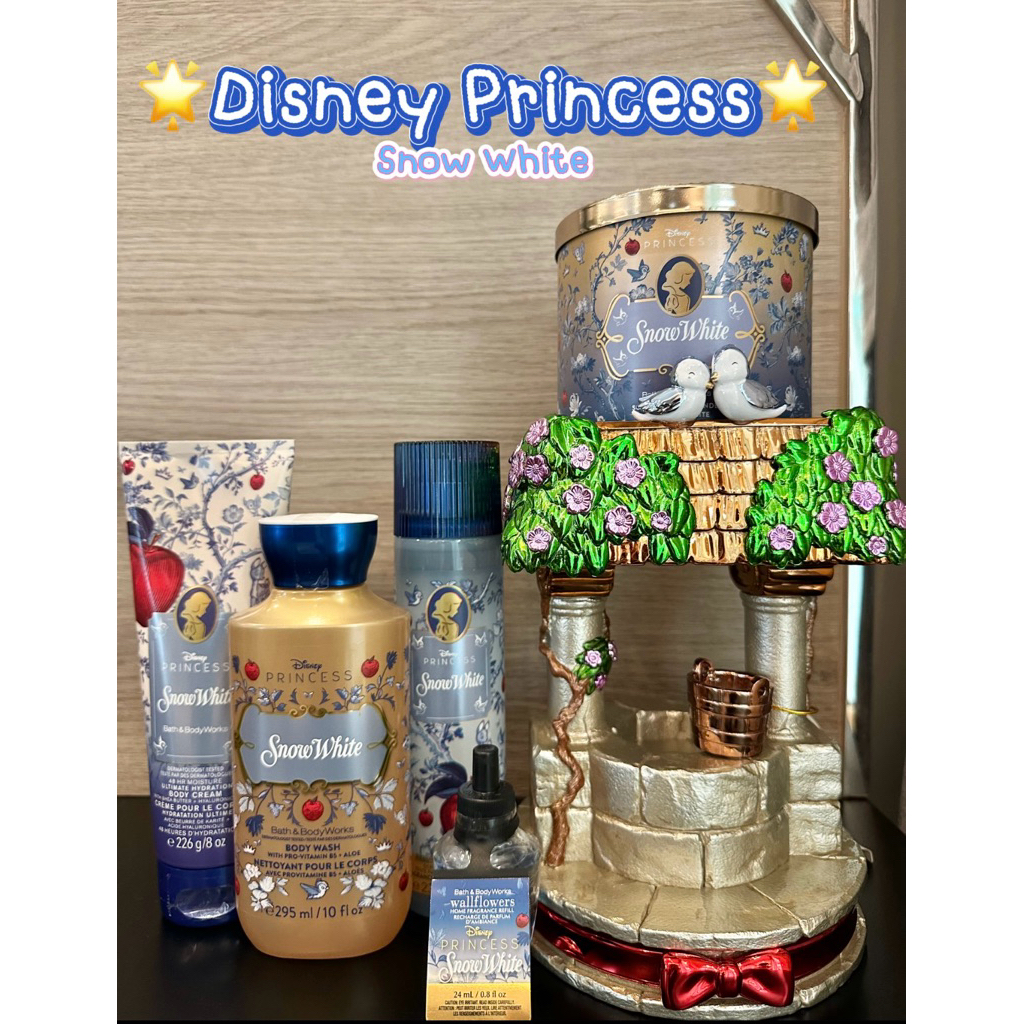 🔴ส่งด่วน🔴แท้💯Bath and Body Works กลิ่น Snowwhite Snow White สโนว์ไว้ท์ Disney Princess เจ้าหญิง