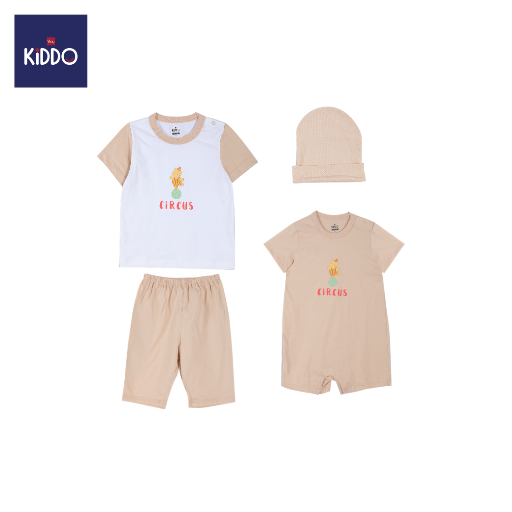 ENFANT (อองฟองต์) BSC KIDDO by Enfant ชุดของขวัญเสื้อผ้าเด็ก 4 ชิ้น สำหรับเด็ก 6-12 เดือน คอลเล็กชั่