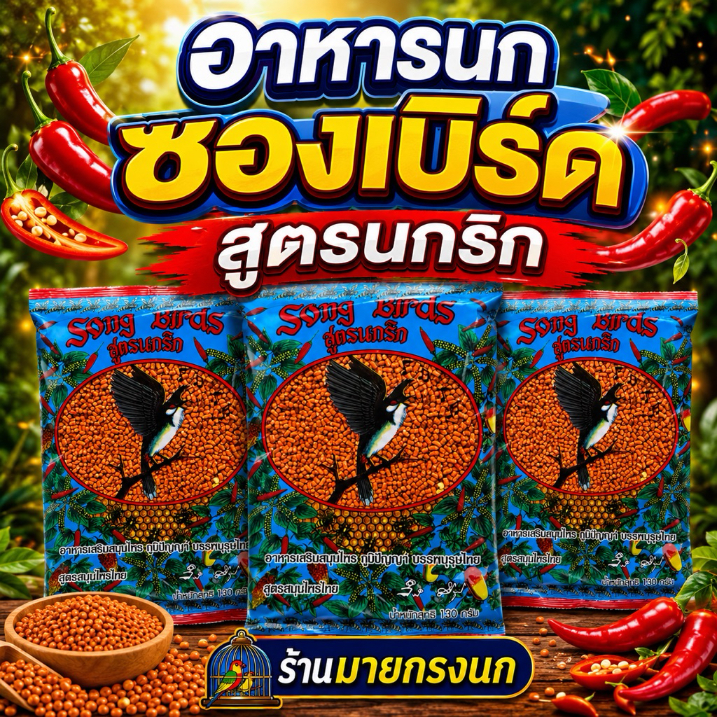 ซองเบริ์ด (นกริก) อาหารในตำนาน👍